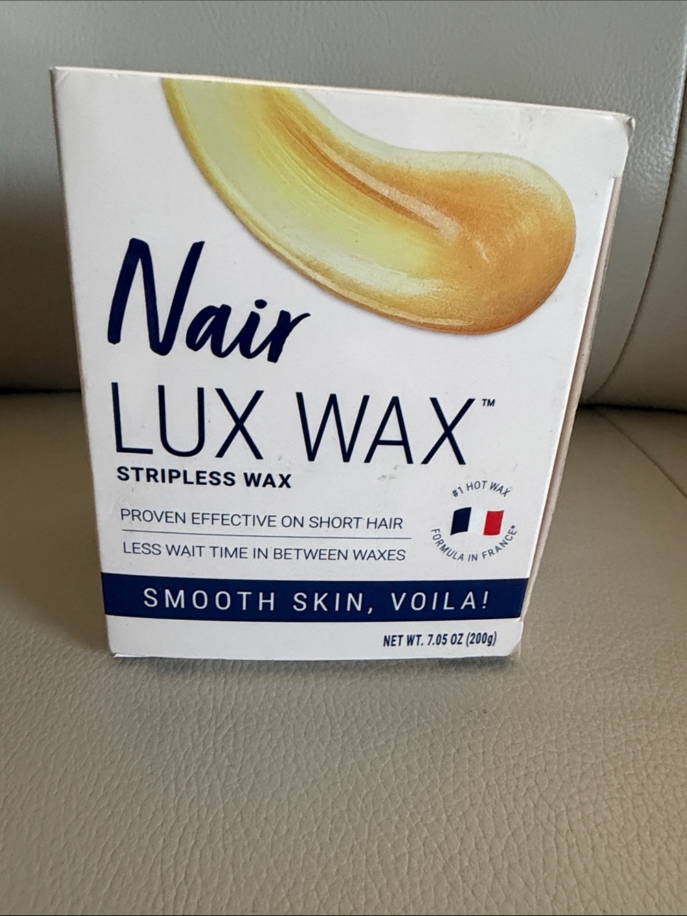 NIB Nair Lux Wax Stripless Hair Removal - Golden Cream